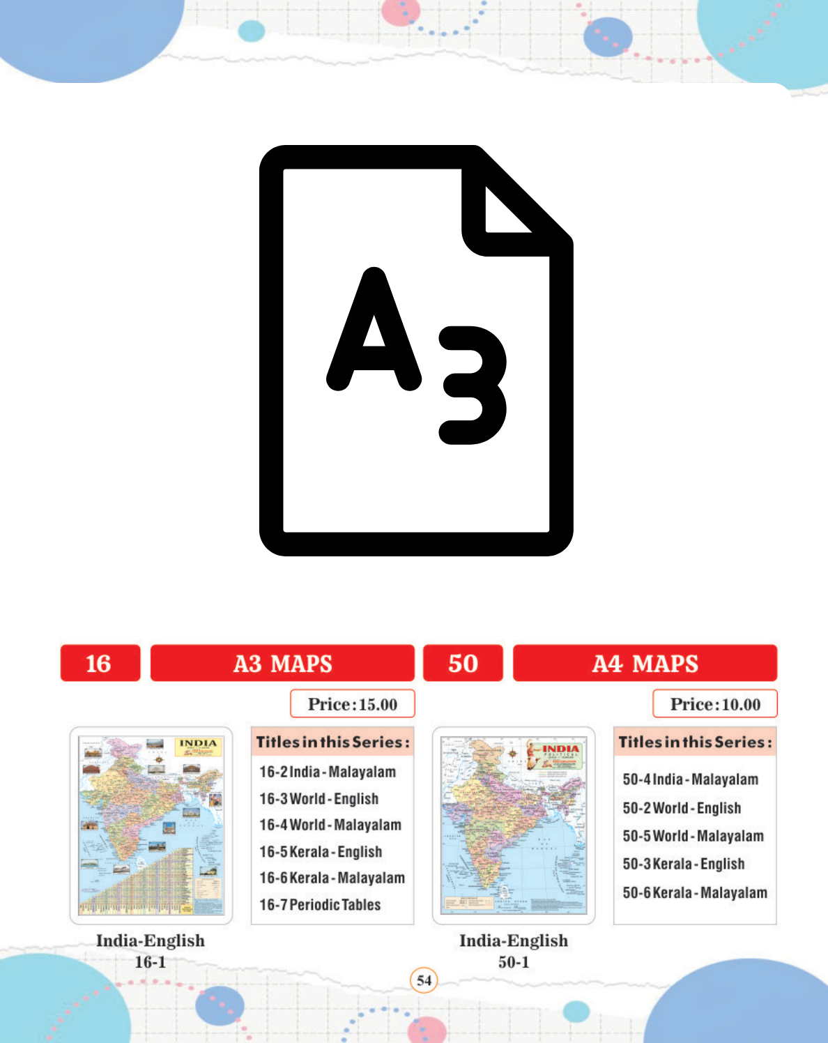 A3 Maps