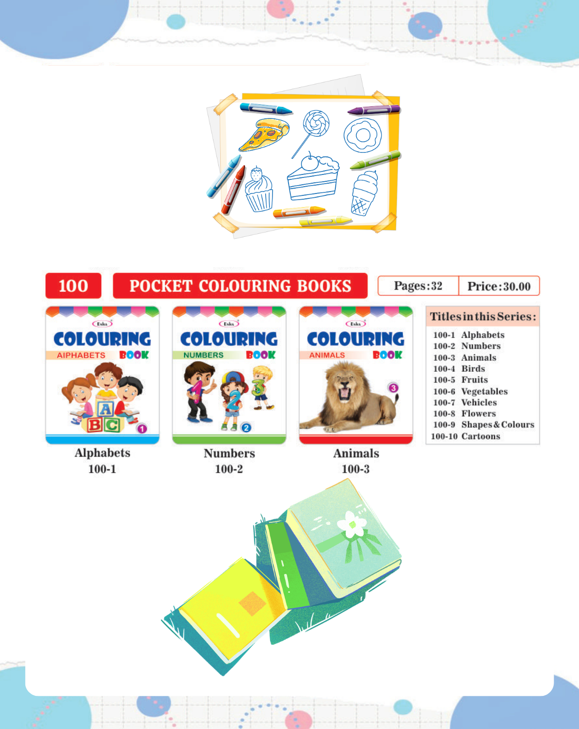 Pocket Colouring Books